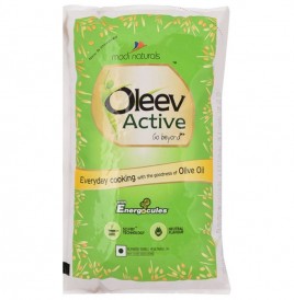 Oleev Active Blended Edible Vegetable Oil   Pouch  1 litre